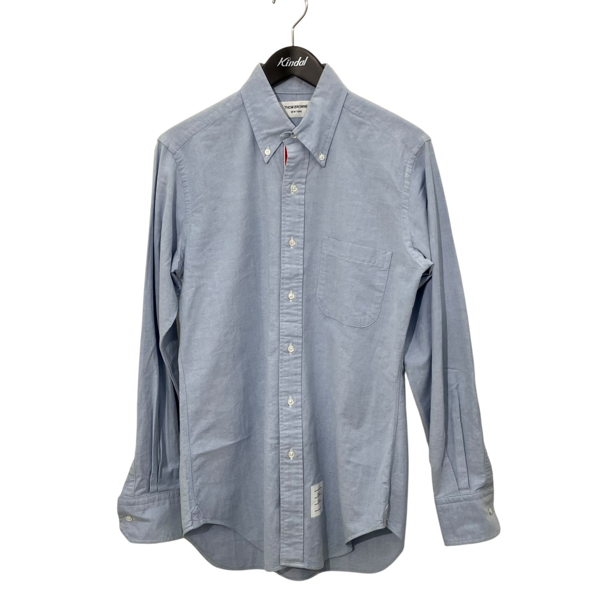 【中古】Thom Browne ボタンダウンシャツ 711017 天の原青碧 大きさ：2 【080626】（トム・赤銅色）