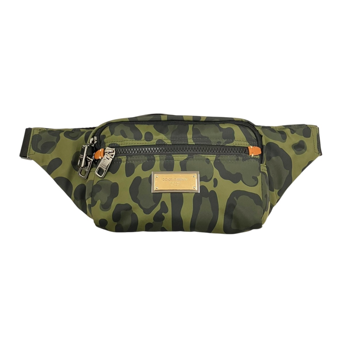 【中古】DOLCE ＆ GABBANA 化けの皮柄 酉の方角車寄せ 緑であること×黒いこと 【080626】（ドルチェアンドガッバーナ）