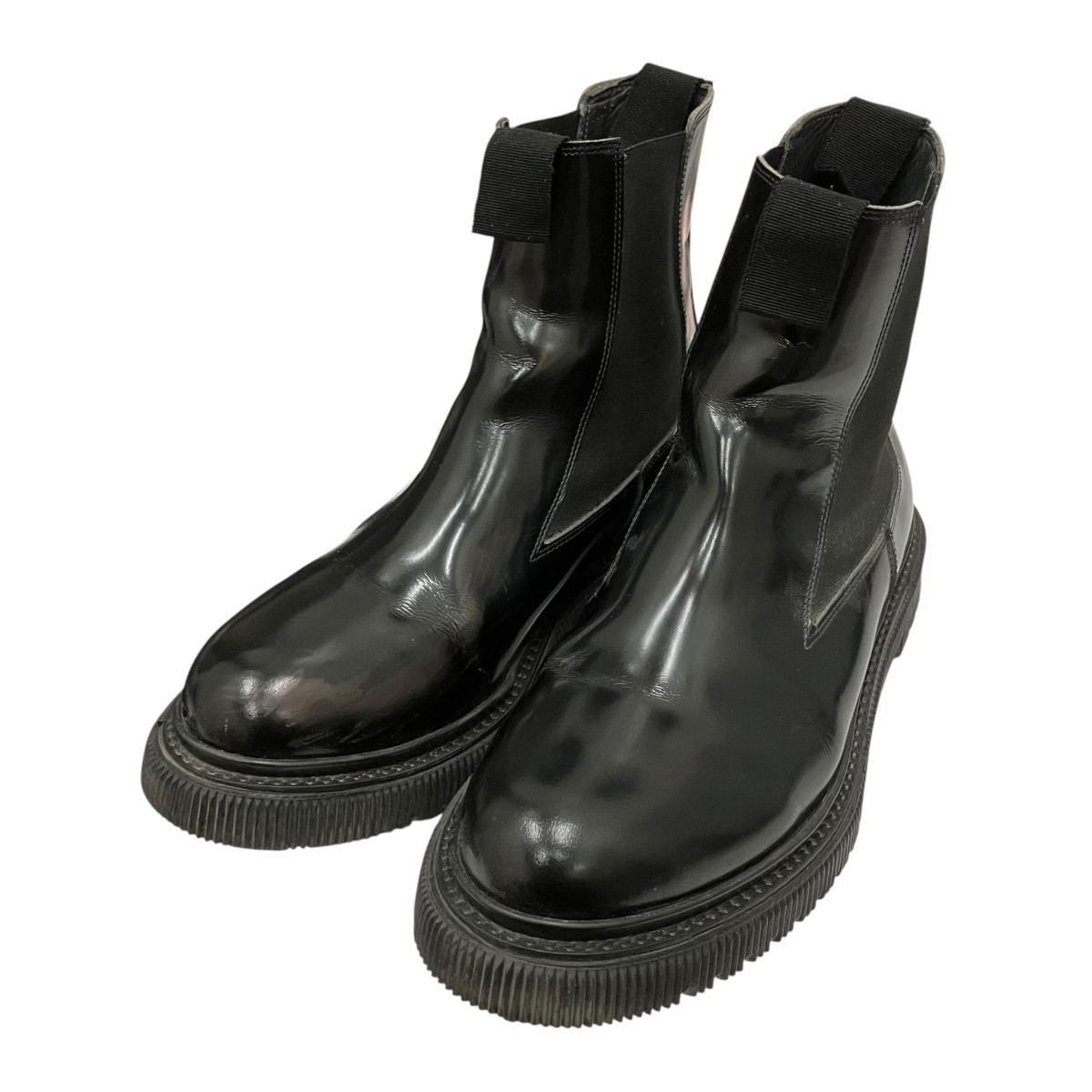 【中古】ADIEV サイドゴアブーツ FW23-24 TYPE188 黒いこと 大いさ：40(25糎) 【080626】（アデュー）