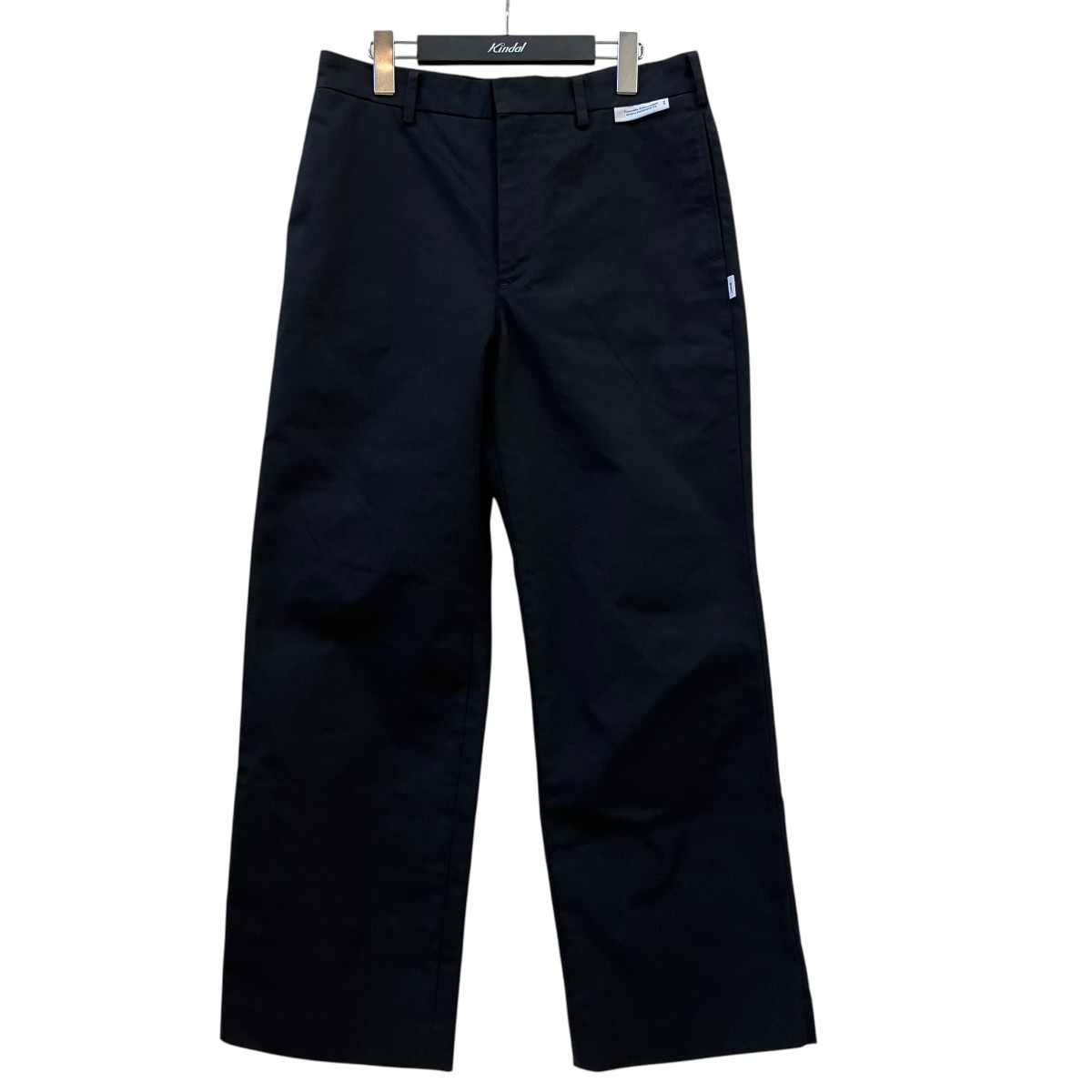 【中古】WTAPS ズボン下 242TQDT-PTM03 LEZ STRT TROUSERS 黒いこと 大きさ：2 【080626】（ダブルタップス）
