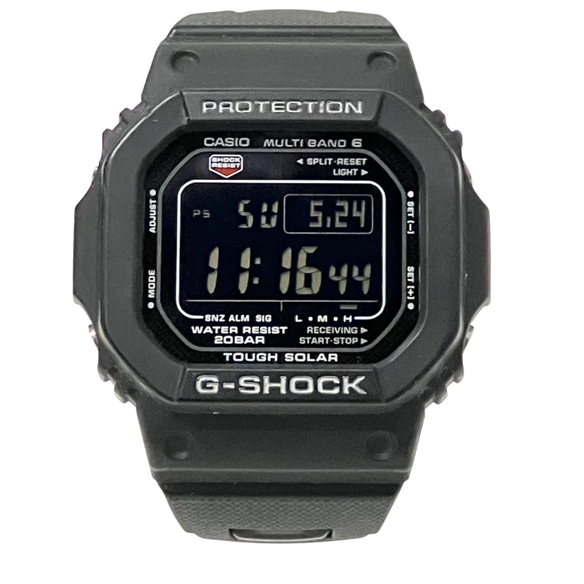 【中古】CASIO G-SHOCK ディジタルウォッチ GW M5610UBC 黒いこと 【080626】（カシオ）