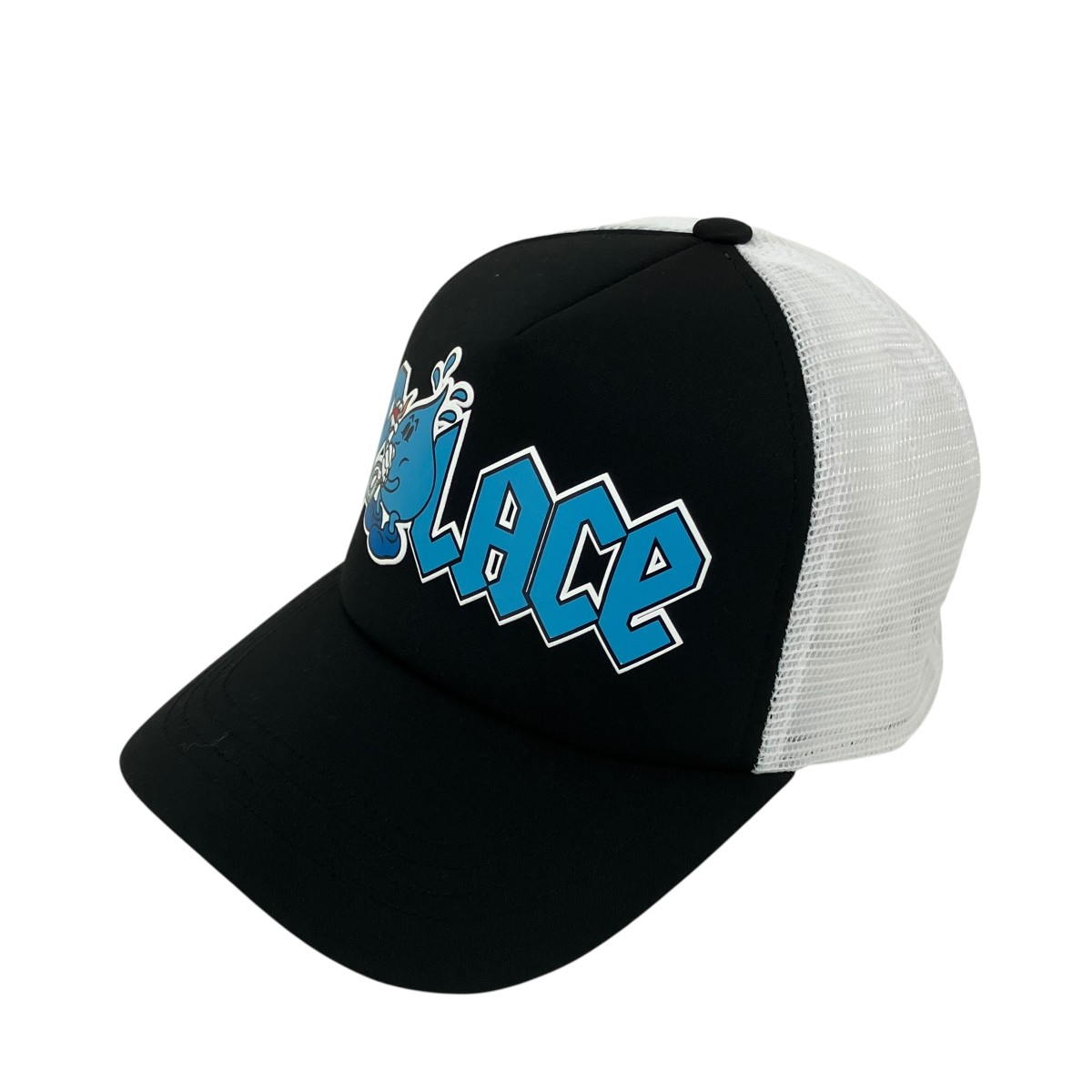 【中古】PALACE Palace World Industries Trucker メッシュ旗がしら P30H278 黒いこと 【080626】（九重の天）