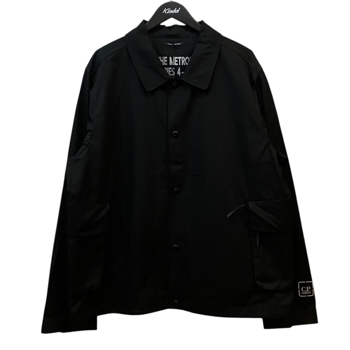 【中古】C．P COMPANY　コーチジャケット ブラック サイズ：XXL 【080626】（シーピーカンパニー）｜ブランド古着のカインドオル