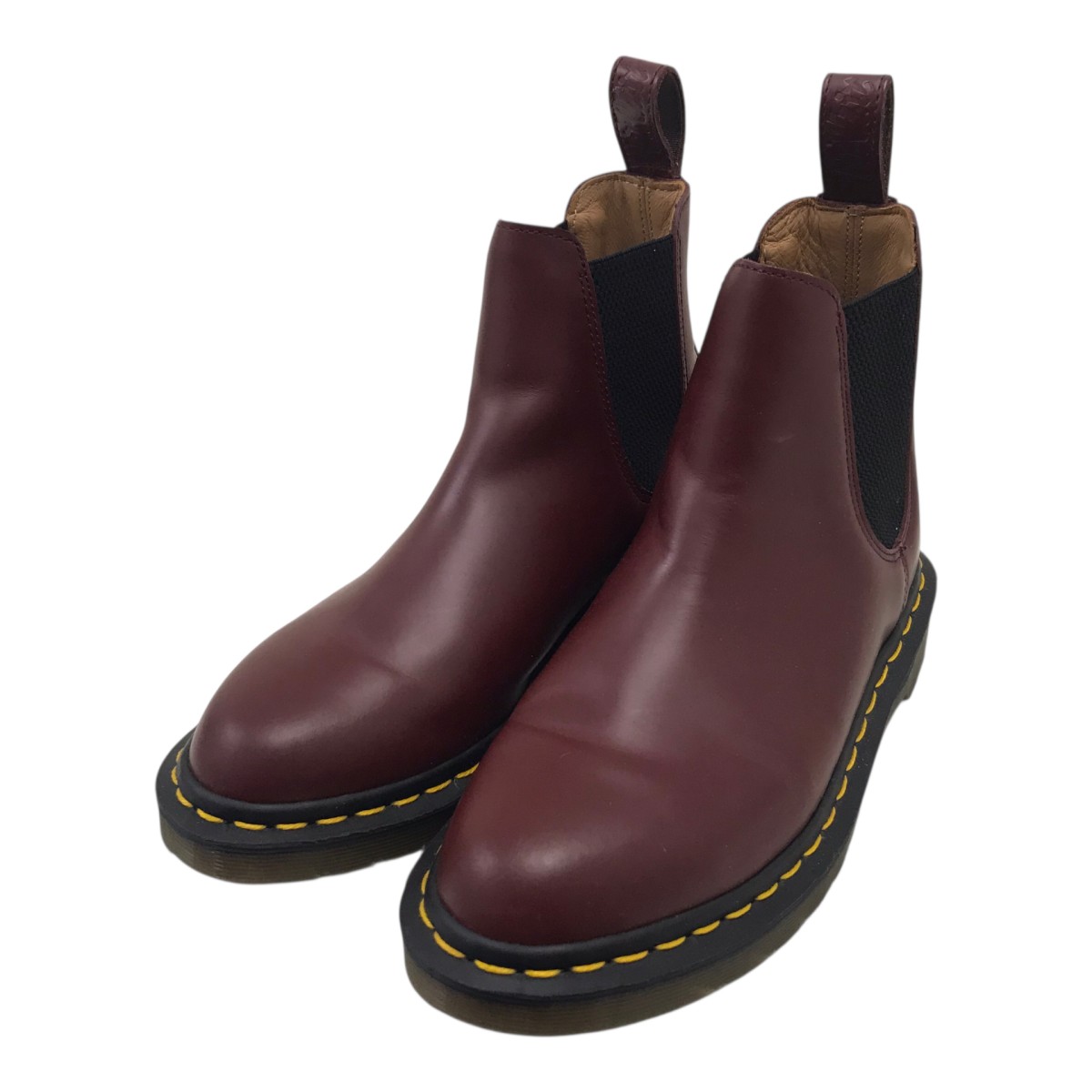 【中古】Dr．Martens×COMME des GARCONS COMME des GARCONS サイドゴアシューズ 赤いこと 大きさ：UK4 【080626】（お医者さんマーチン×コムデギャルソンコムデギャルソン）