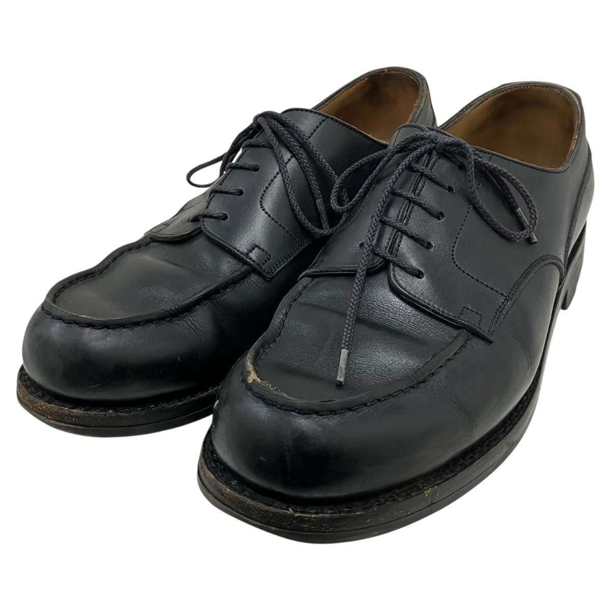 【中古】J．M．WESTON なめし革シューズ 黒いこと 大きさ：6 【080626】（ジェイエムウェストン）