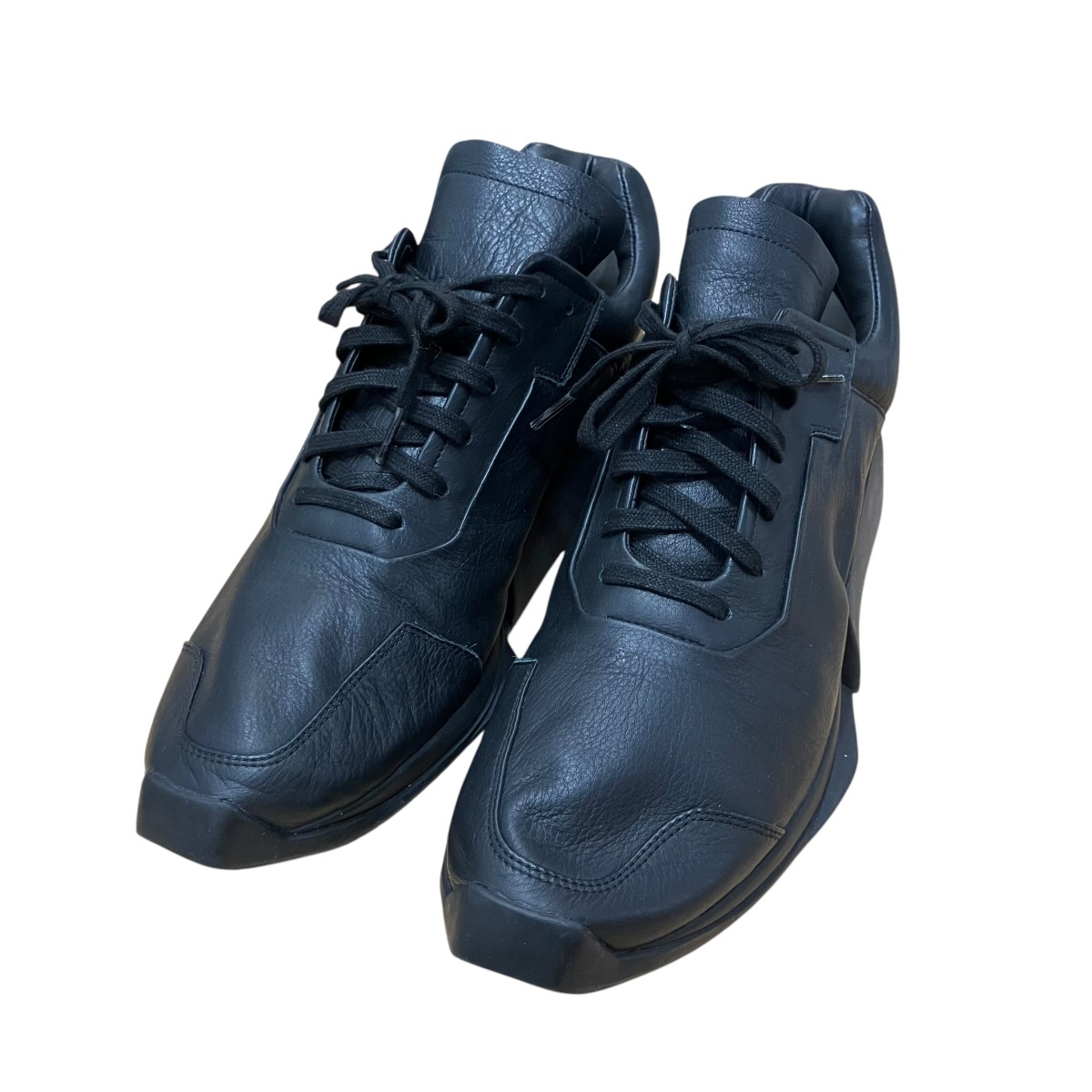 【中古】adidas×RICK OWENS ローカットスニーカー 黒いこと 大きさ：29.0 【080626】（アディダス×リックオウエンス）