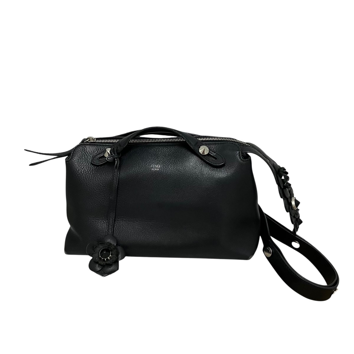 【中古】FENDI バイザウェイミディアム ショルダーバッグ 9BL124 ブラック サイズ:One Size 【080626】(フェンディ)|ブランド古着のカインドオル