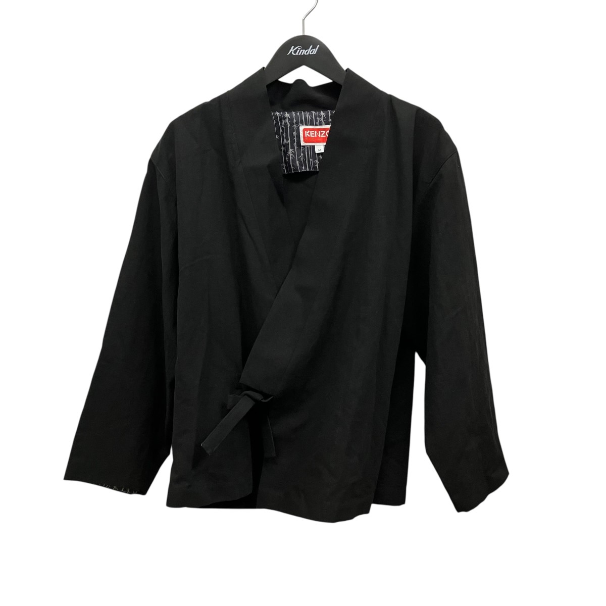 【中古】KENZO KIMONO上衣 FE55VE1409GN 黒いこと 大きさ：M 【080626】（ケンゾー）
