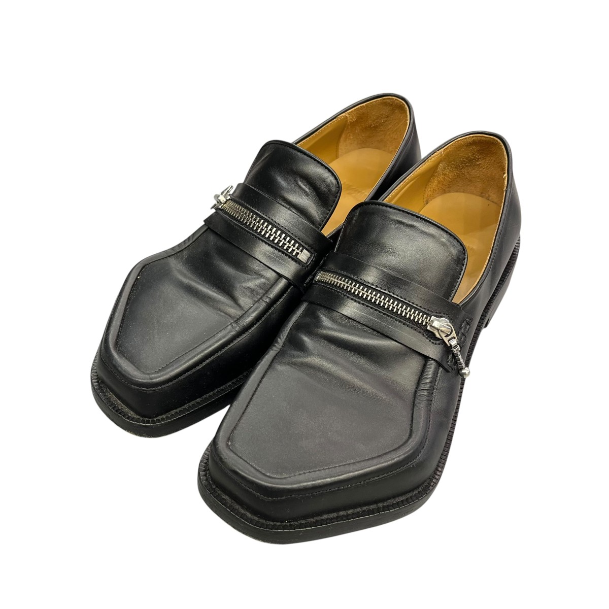 【中古】MAGLIANO MONSTER LOAFER 置き目毛革 黒いこと 大きさ：41 【080626】（マリアーノ）