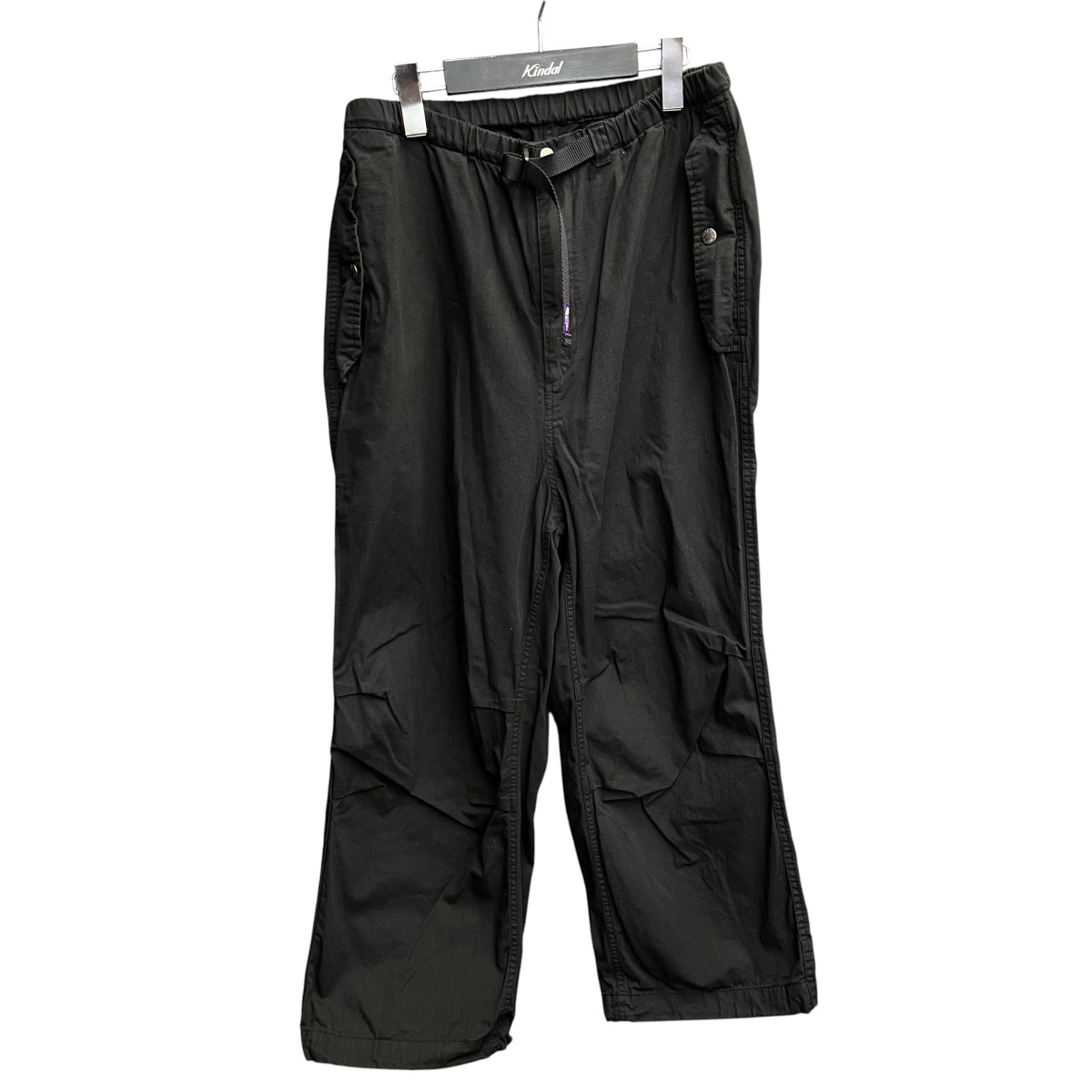 【中古】THE NORTHFACE PURPLELABEL Ripstop Field Pants 活動の領域ズボン下 NT5317N 黒いこと 大きさ：30 【080626】（ザノースフェイス パープルレーベル）
