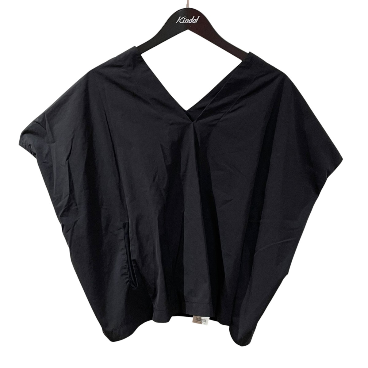 【中古】divka “B A S I C S” Taffeta Top ノースリーブトップ DV-002 黒いこと 大きさ：2 【080626】（ディウカ）