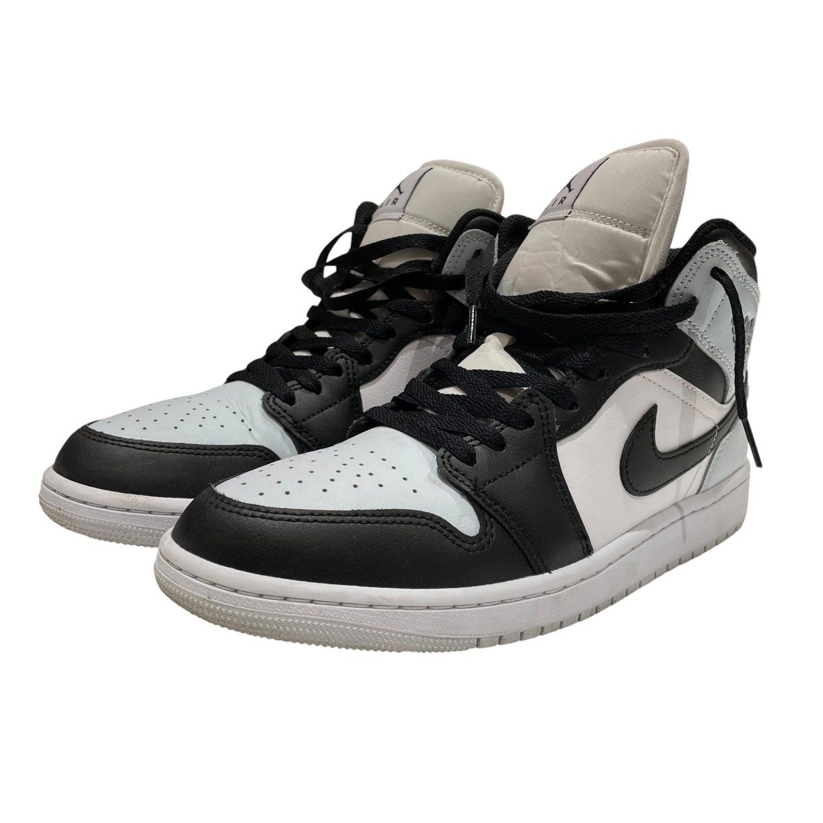 【中古】NIKE Air Jordan 1 Mid ハイカットスニーカー dq8426 002 点火装置薄墨色 大きさ：27 【080626】（ナイキ）