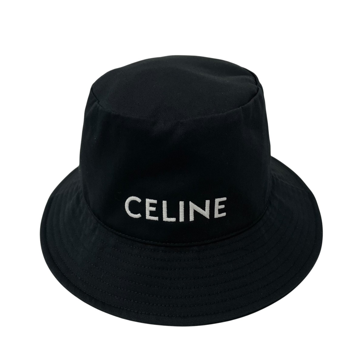 【中古】CELINEハット 2AUO4968P ブラック サイズ：59【価格見直し】｜ブランド古着のカインドオル