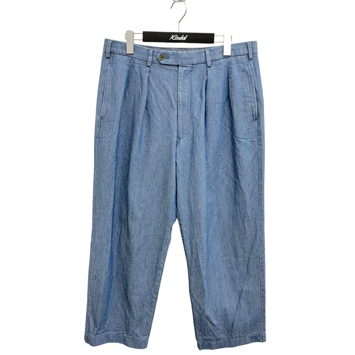 【中古】BROOKS BROTHERS×NEAT ズボン下 19-26-5540-75 青色 大きさ：34 【090626】（ブルックスブラザーズ×ニート）