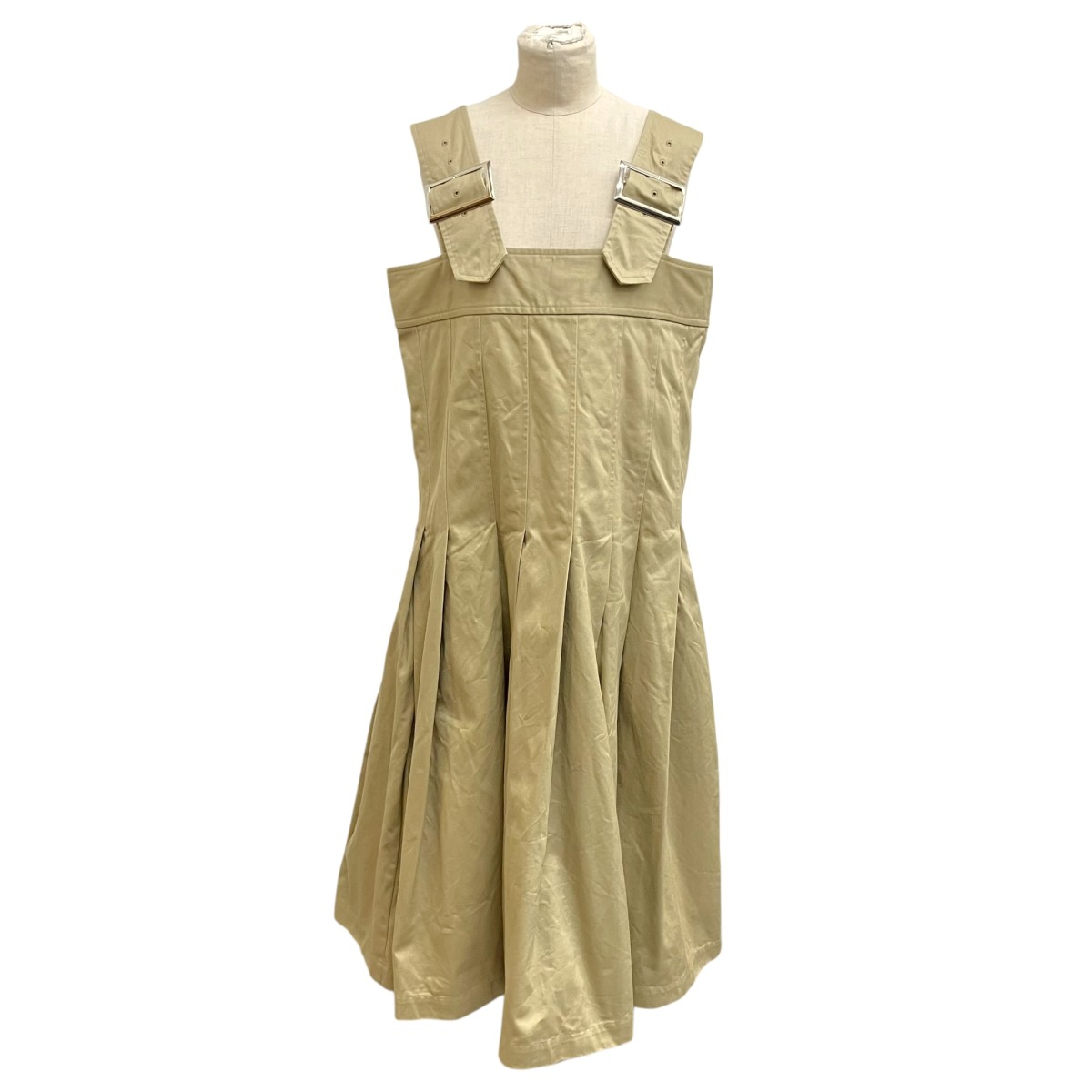 【中古】COMME des GARCONS サロペットスカート RO-A006 ベージュ 大きさ：XS 【090626】（コムデギャルソン）
