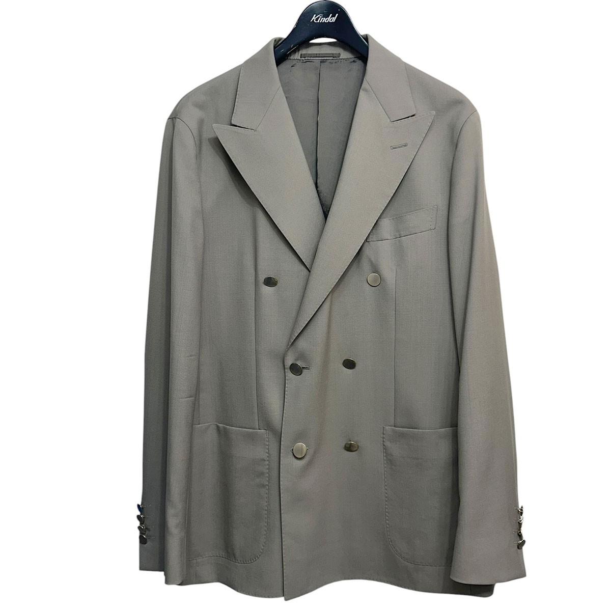 【中古】UNITED ARROWS ダブル乳ぶさ6名取り草スポーツジャケット 1122-110-6208 ベージュ 大きさ：52 【080626】（ユナイテッドアローズ）