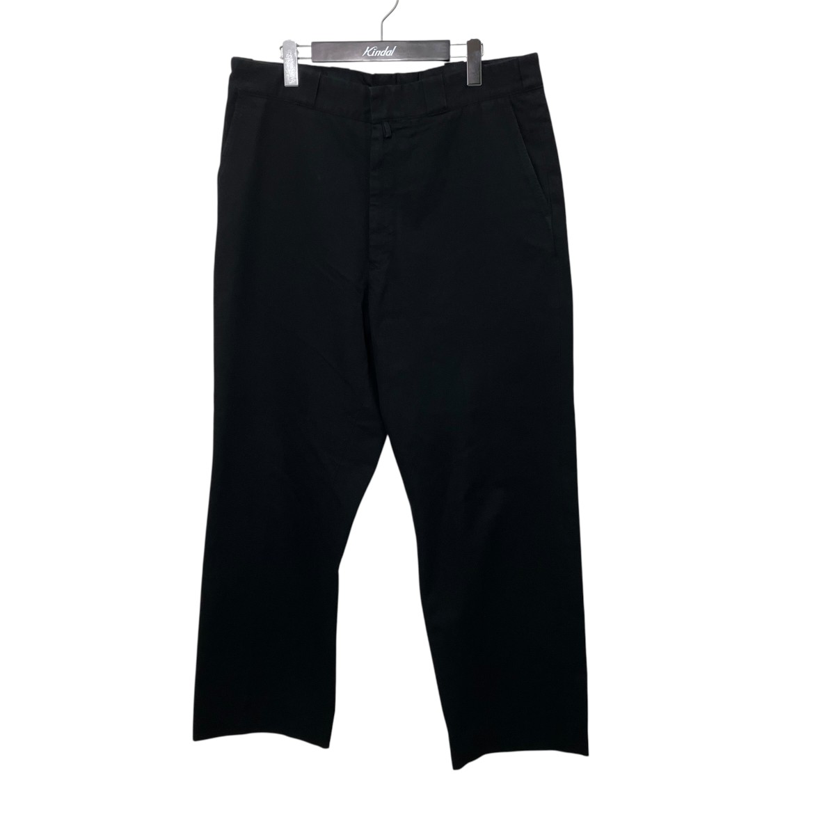 【中古】COMOLI 25AW ポストワークツイル ズボン下 C03-03011 黒いこと 大きさ：4 【080626】（コモリ）