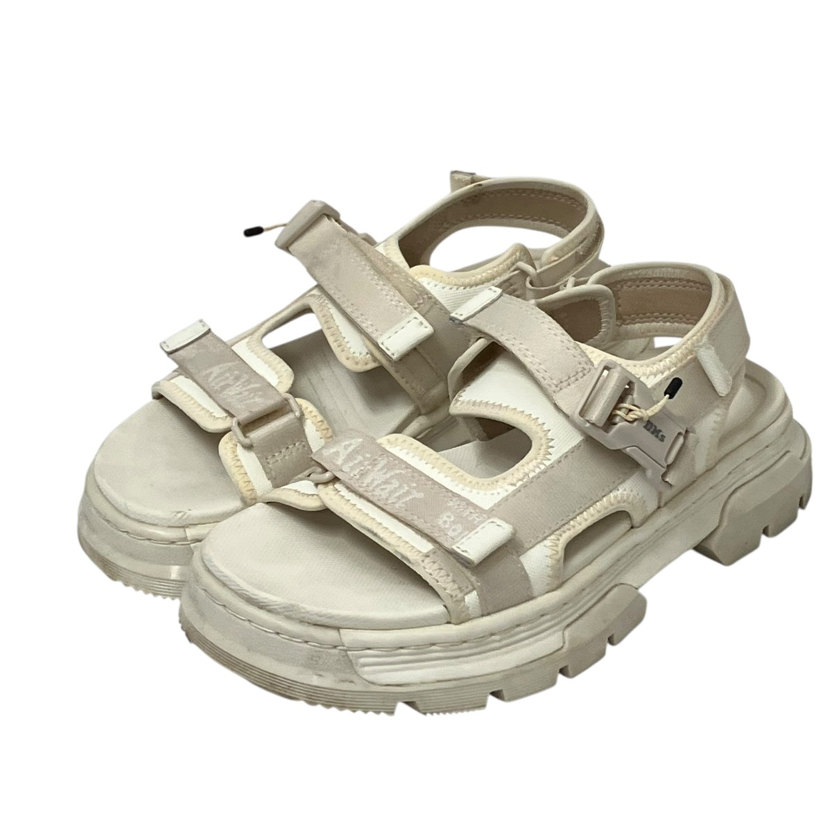 【中古】Dr．Martens FORSTER SANDAL サンダル 象牙色 大きさ：UK4 【090626】（お医者さんマーチン）