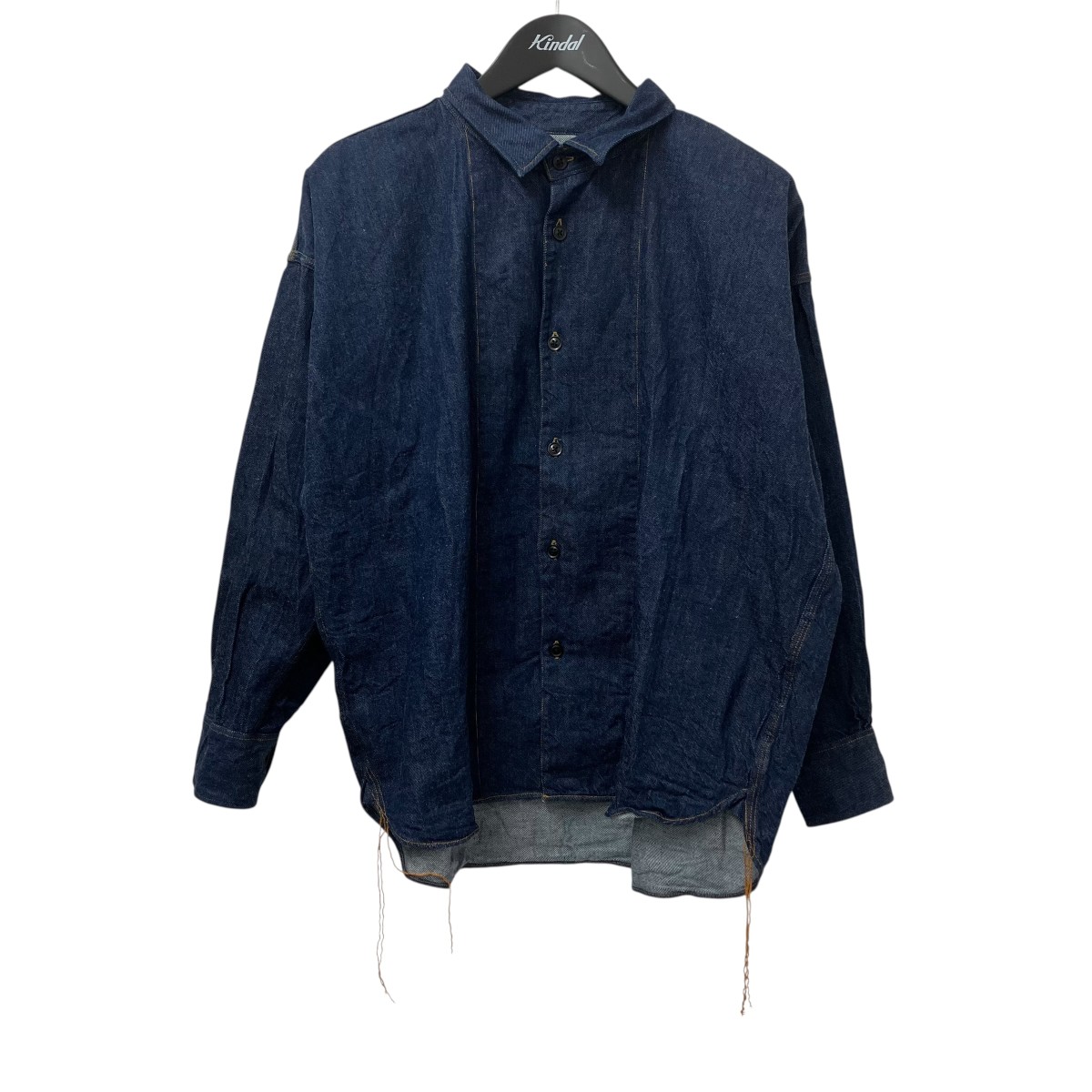 【中古】Gurank Work shirts ジーンズプルオーバー インディゴ 大きさ：2 【090626】（グランク）