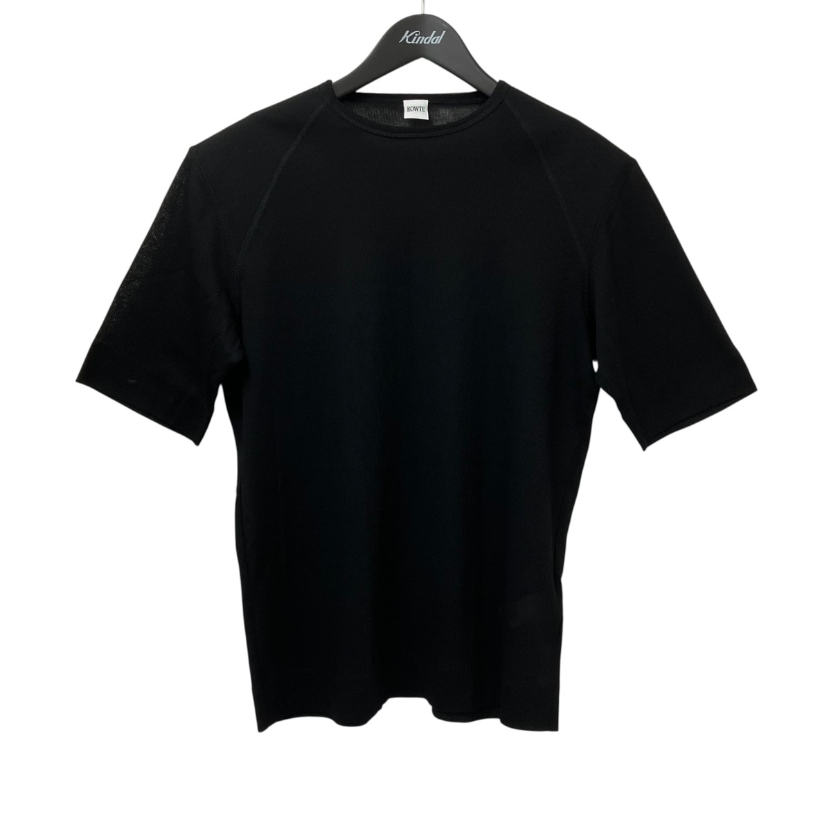 【中古】BOWTE 26SS ORGANIC RIB DRY JERSEY PADDED SHOULDER-T カットソー 261-02-0002 黒いこと 大いさ：- 【090626】（バウト）