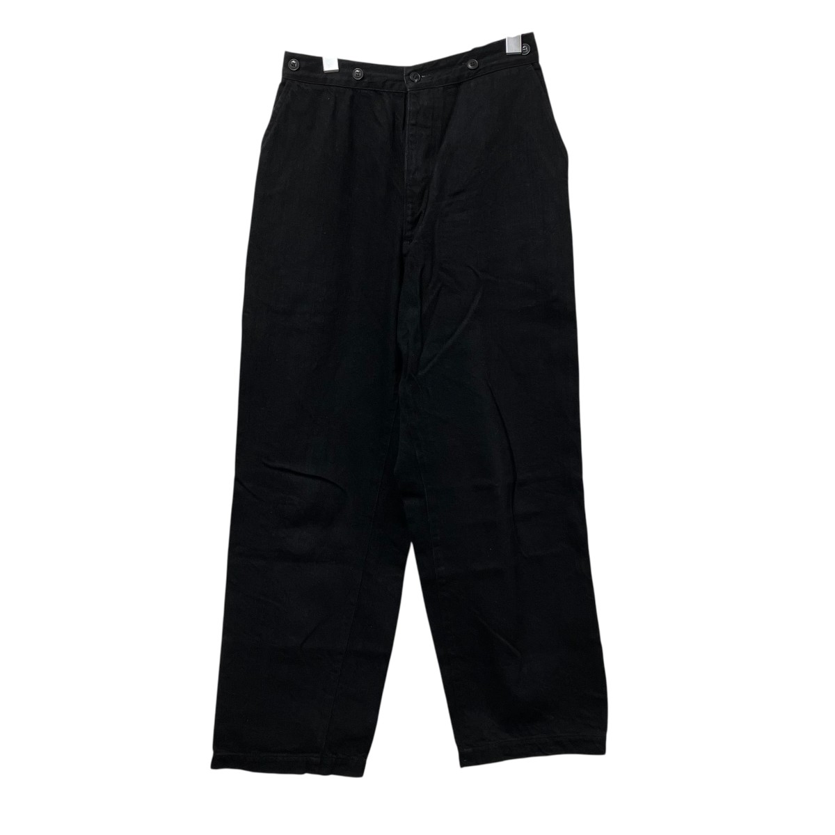 【中古】COMOLI ズボン下 V01-03002 黒いこと 大きさ：0 【090626】（コモリ）
