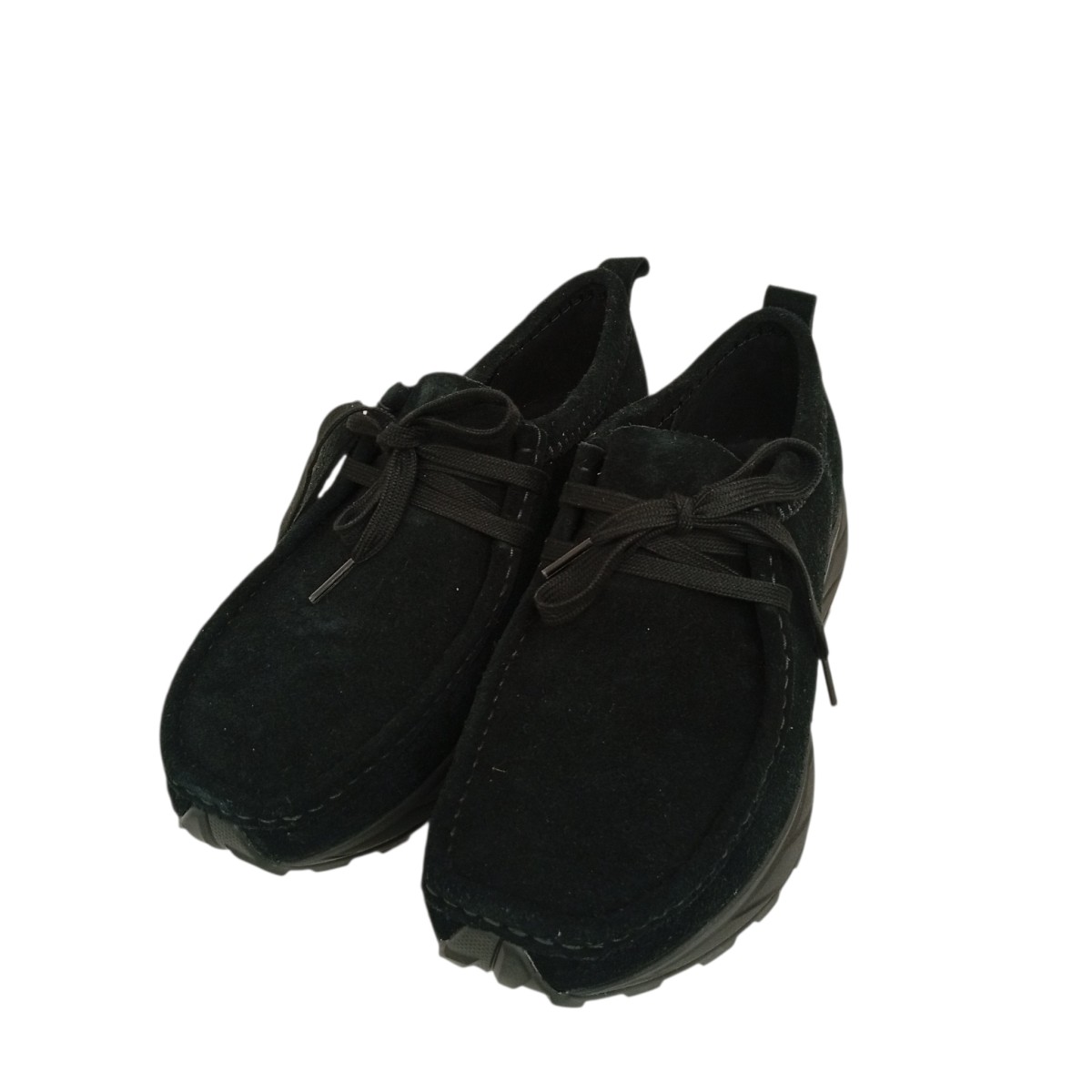 【中古】Clarks Originals WALLA  EDEN LO スニーカー 261811120 黒いこと 大いさ：25.5糎 【090626】（クラークスオリジナルズ）