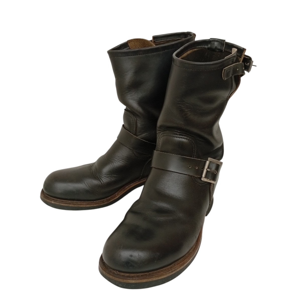 【中古】RED WING PT91 科学技術者ブーツ 2268 黒いこと 大きさ：US8 【090626】（レッドウィング）