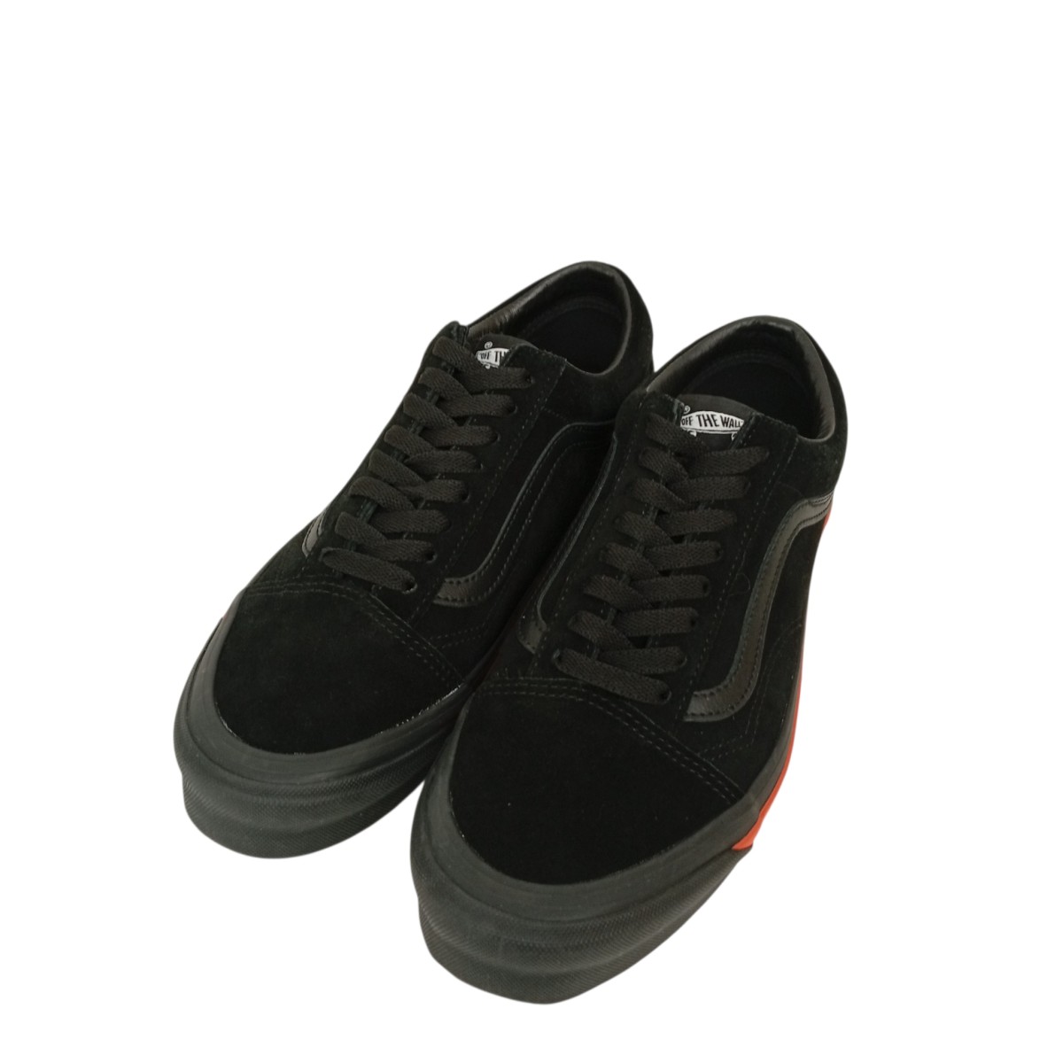 【中古】VANS VAULT×WTAPS Og Old Skool Lx スニーカー VN0A4P3X20E1 黒いこと 大きさ：27.5糎 【090626】（ヴァンズ 雄捩子×ダブルタップス）