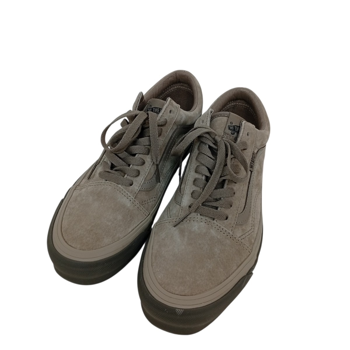 【中古】VANS VAULT×WTAPS Og Old Skool L スニーカー VN0A4P3XBMD1 赤銅色 大いさ：27.5糎 【090626】（ヴァンズ 雄捩子×ダブルタップス）