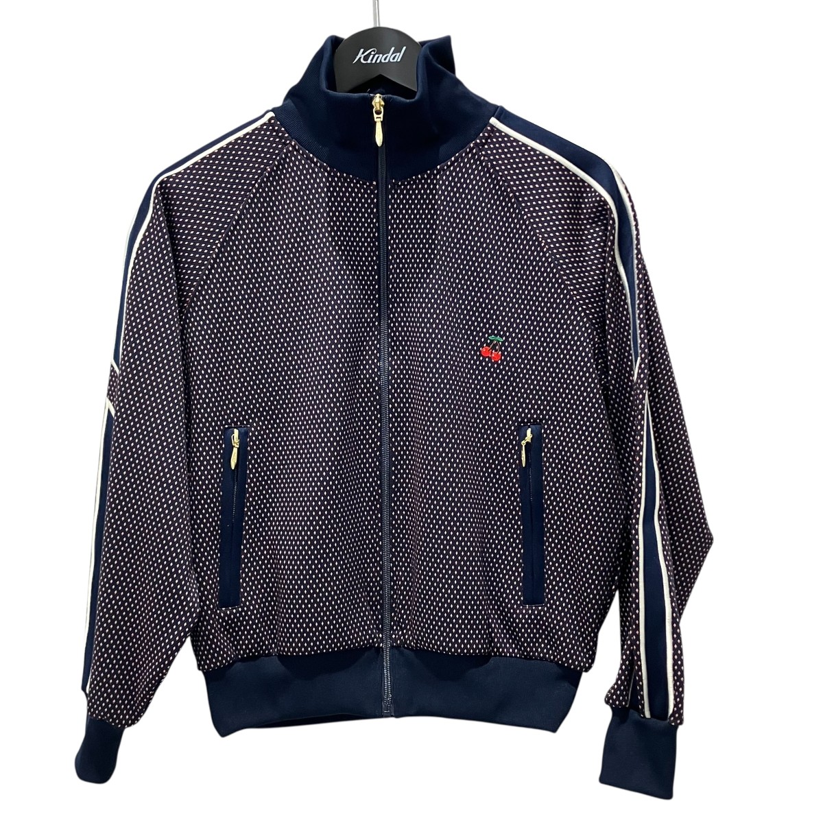 【中古】DOUBLE STANDARD CLOTHING チェリージャガードジャージー 貨物自動車上衣 0208-560-233 A 米国海軍×赤いこと 大きさ：36 【090626】（ダブルスタンダードクロージング）