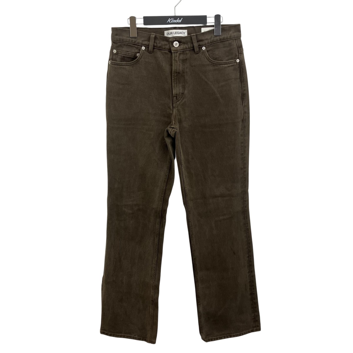 【中古】OUR LEGACY 70S CUT Choco Overdye ジーンズズボン下 赤銅色 大きさ：30 【090626】（アワーレガシー）