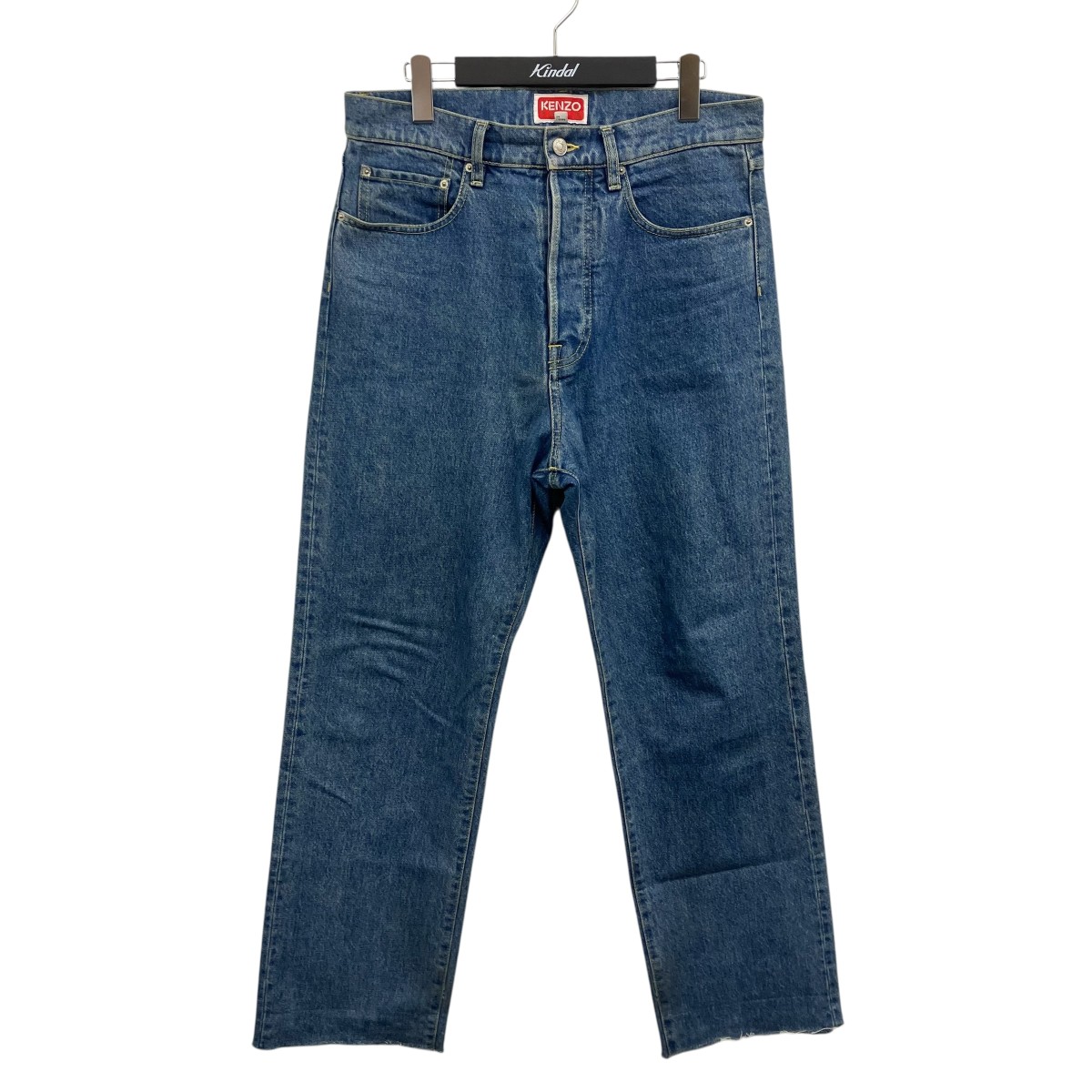 【中古】KENZO ジーンズズボン下 インディゴ 大きさ：30 【090626】（ケンゾー）