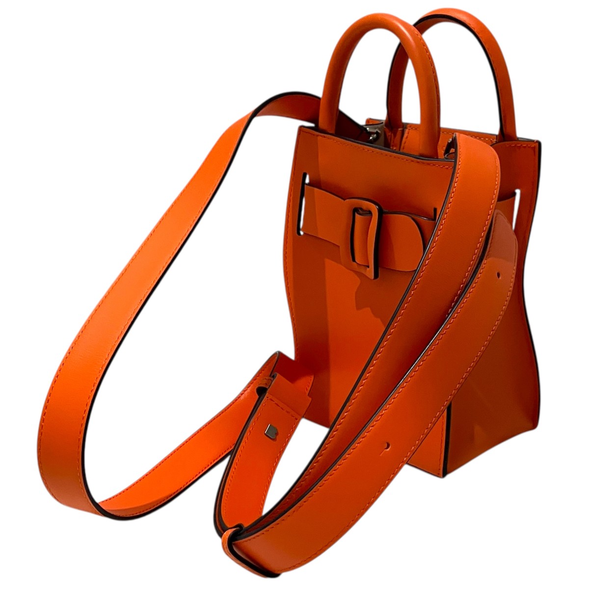 【中古】BOYY 【BOBBY TOURIST GALA BAG IN PALMELLATO CALFSKIN】 2WAYショルダーバッグ オレンジ 【090626】(ボーイ)|ブランド古着のカインドオル