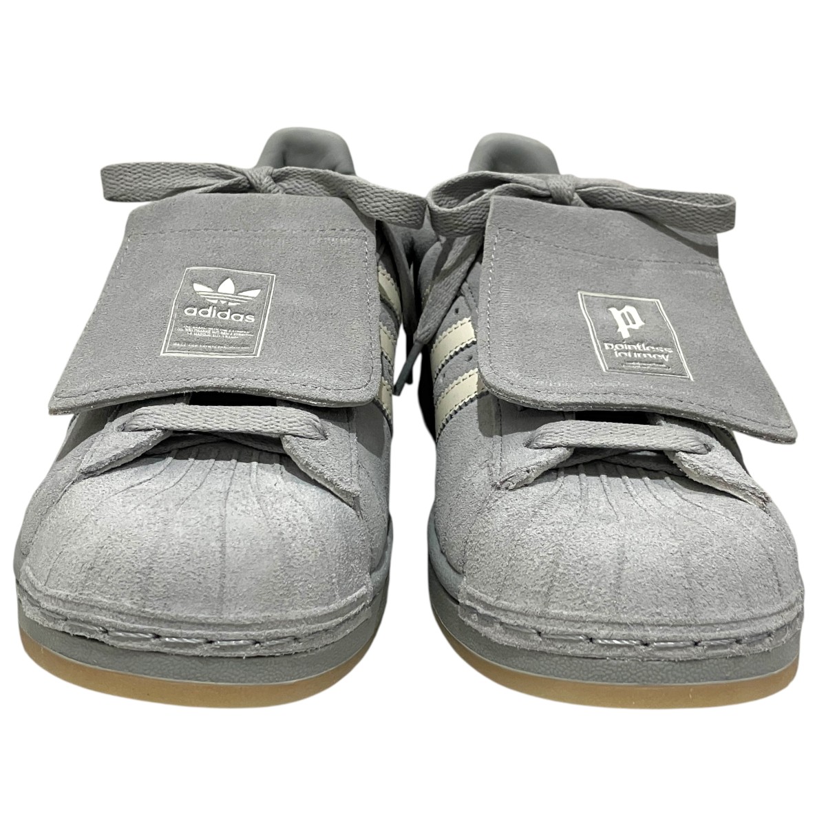 【中古】adidas×常田大希 ローカットスニーカー KJ8847 薄墨色 大きさ：27.5珊 【090626】（アディダス×ツネタダイキ）