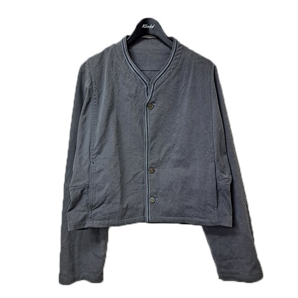【中古】IRENISA ベースボールシャツジャケット IH-22SS-J011-YW 薄墨色 大きさ：3 【090626】（イレニサ）