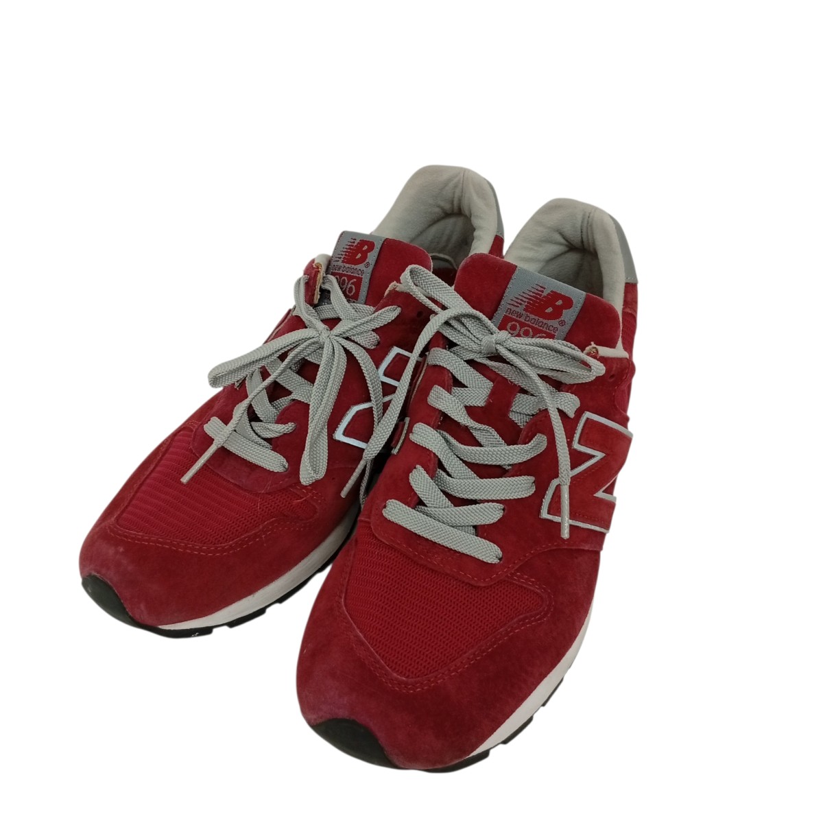 【中古】NEW BALANCE スニーカー M996RR 赤いこと 大きさ：27.5糎 【090626】（ニュー平衡にする）