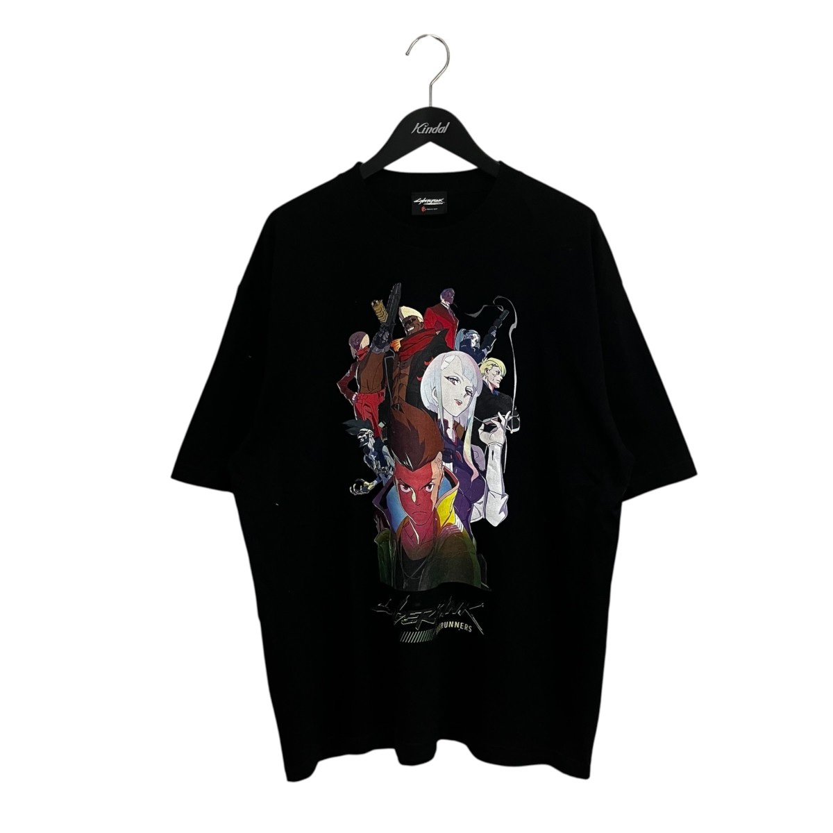 【中古】NO BRAND EDGE RUNNERS  ハッカー 刷り上げるプルオーバー 黒いこと 大きさ：XL 【090626】（否ブランド名）