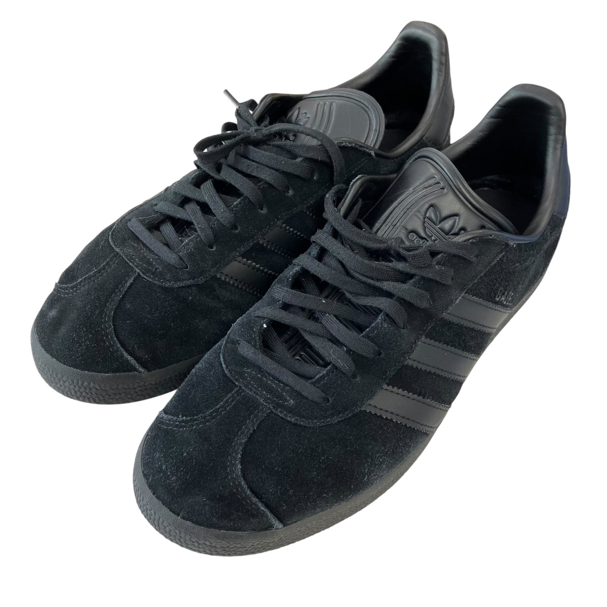 【中古】adidas GAZELLE ローカットスニーカー CQ2809 黒いこと 大きさ：27.5珊 【090626】（アディダス）