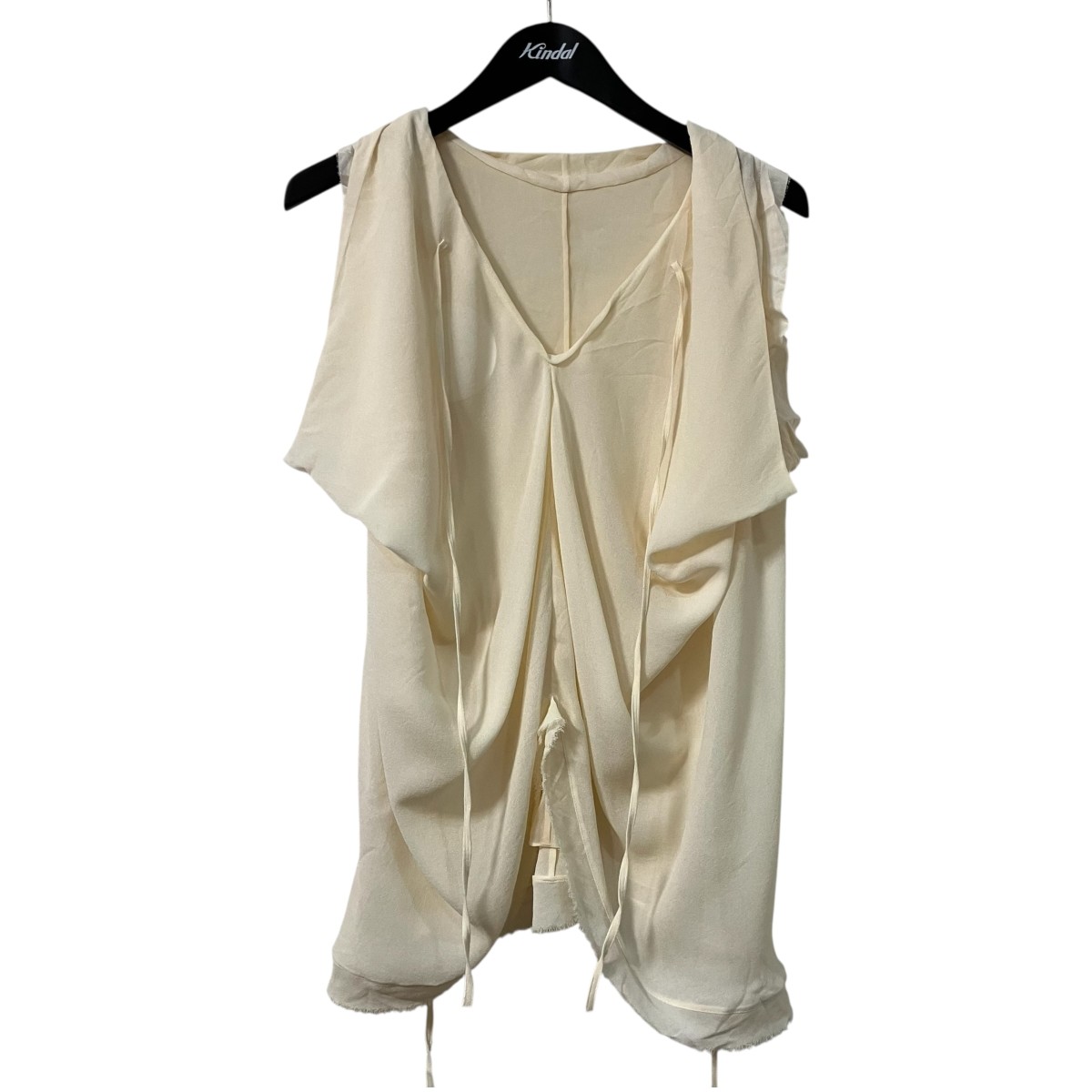 【中古】Chloe ノースリーブトップ CHC18UHT4303524U38 象牙色 大きさ：38 【090626】（クロエ）