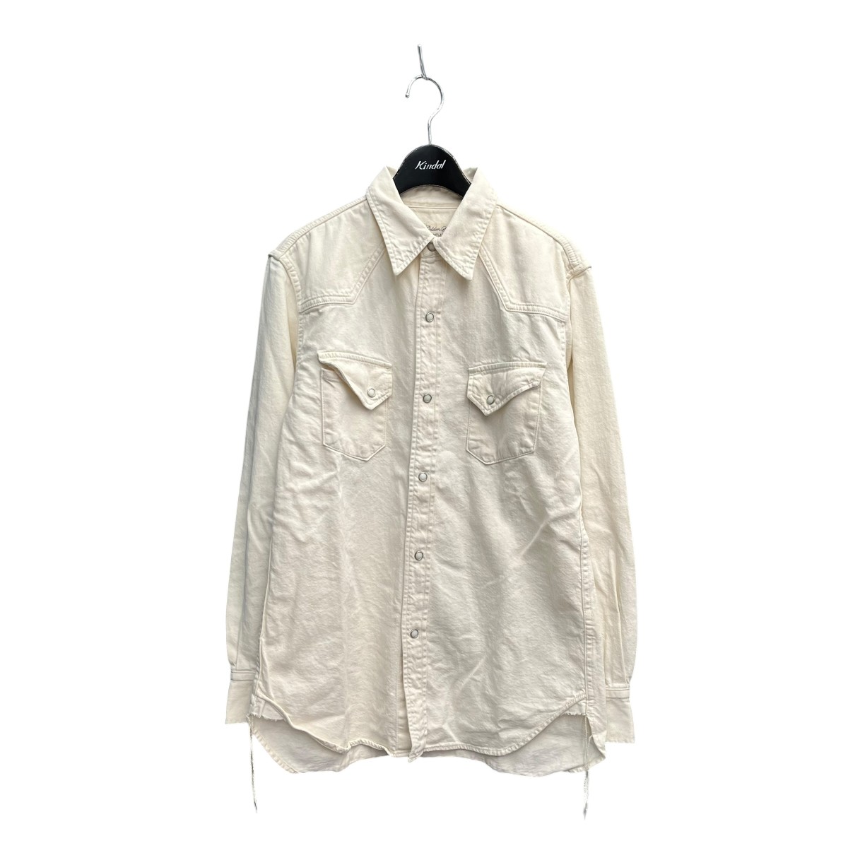 【中古】BEAMS PLUS REMI RELIEF別注 ウエスタンプルオーバー 白いこと 大きさ：S 【090626】（ビームスプラス）