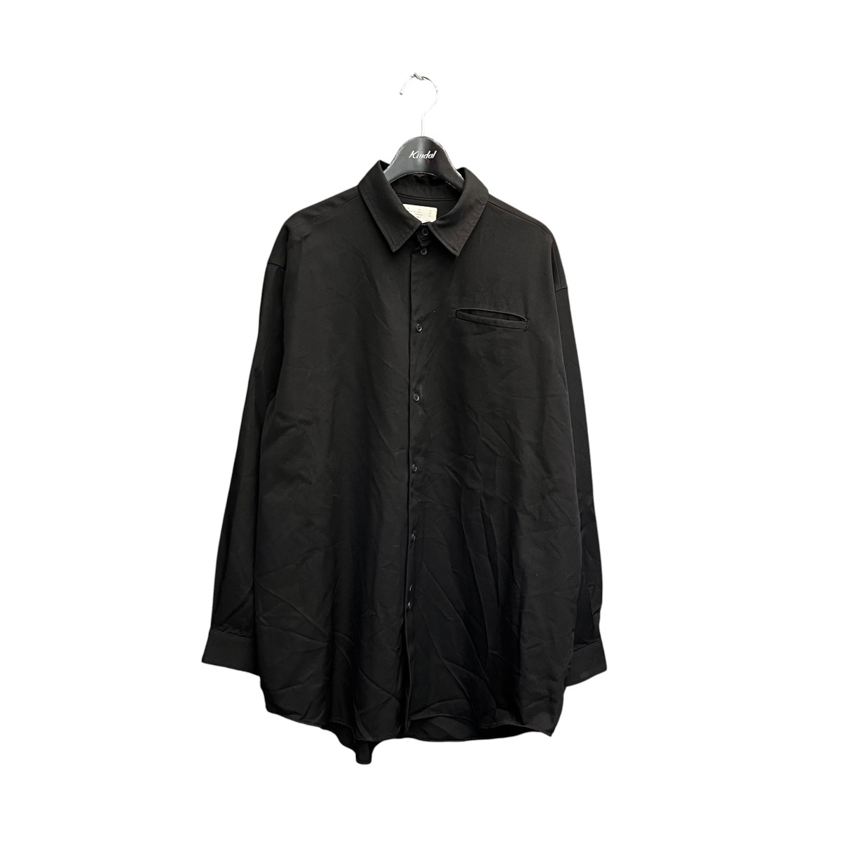 【中古】kujaku 羊毛プルオーバー 黒いこと 大きさ：1 【090626】（孔雀）