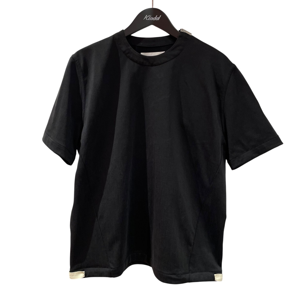 【中古】JIL SANDER 23AW 半袖プルオーバー J22GC0131 黒いこと 大きさ：44 【090626】（ジルサンダー）