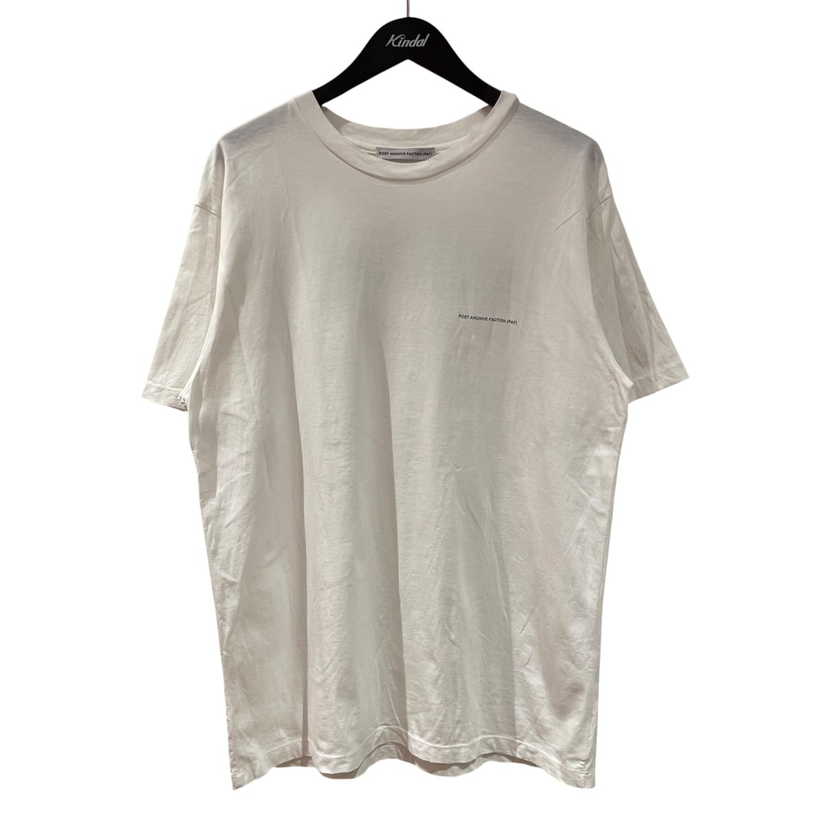 【中古】POST ARCHIVE FACTION PAF 半袖カットソー CA-105WH 白いこと 大きさ：S 【090626】（郵便うけ アーカイブ ファクション）