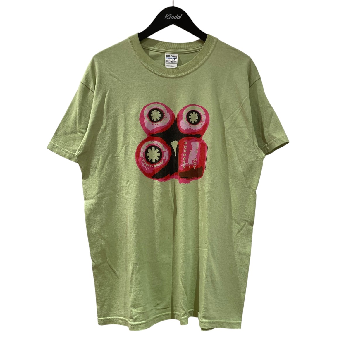 【中古】VINTAGE 00s 半袖ティーシャツ 黄緑 大いさ：M 【090626】（ヴィンテージ）