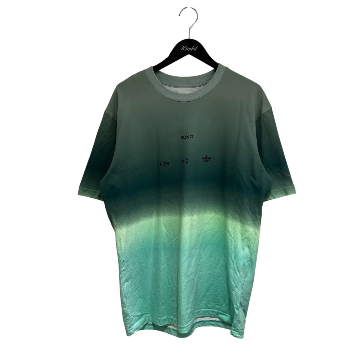 【中古】adidas×Song for the Mute 半袖プルオーバー IS4446 緑であること 大きさ：M 【090626】（アディダス×ソングフォーザミュート）