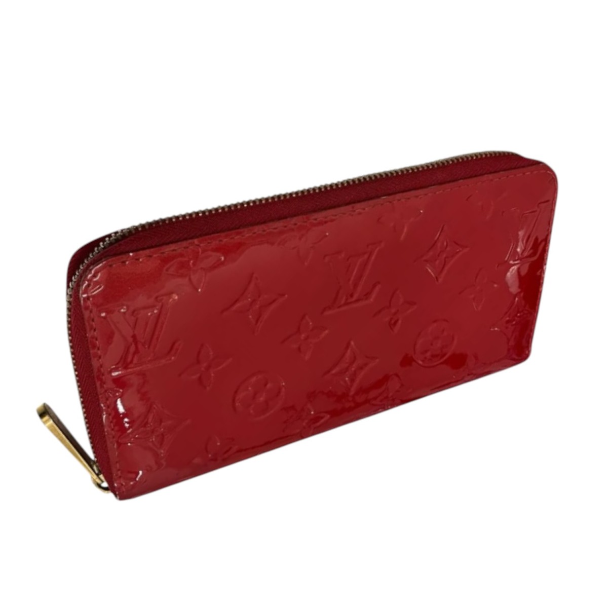 【中古】LOUIS VUITTON 【ジッピーウォレット】 銭入れ M91597 赤いこと 【090626】（ルイヴィトン）