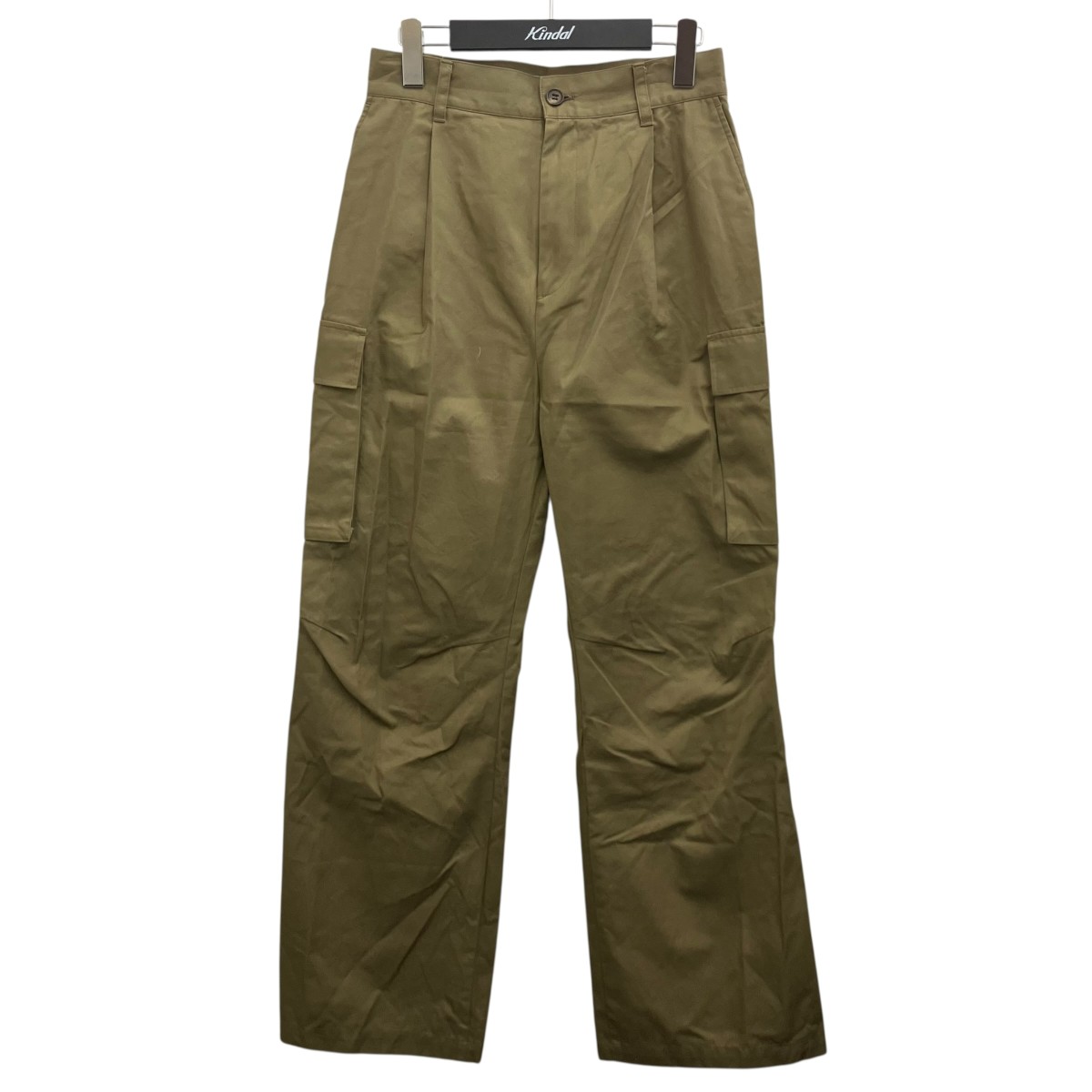 【中古】Gajess 25SS 【Claire Cargo Pants】 カーゴパンツ GJ-25SS-PT03 カーキ 大いさ：38 【090626】（ガジェス）