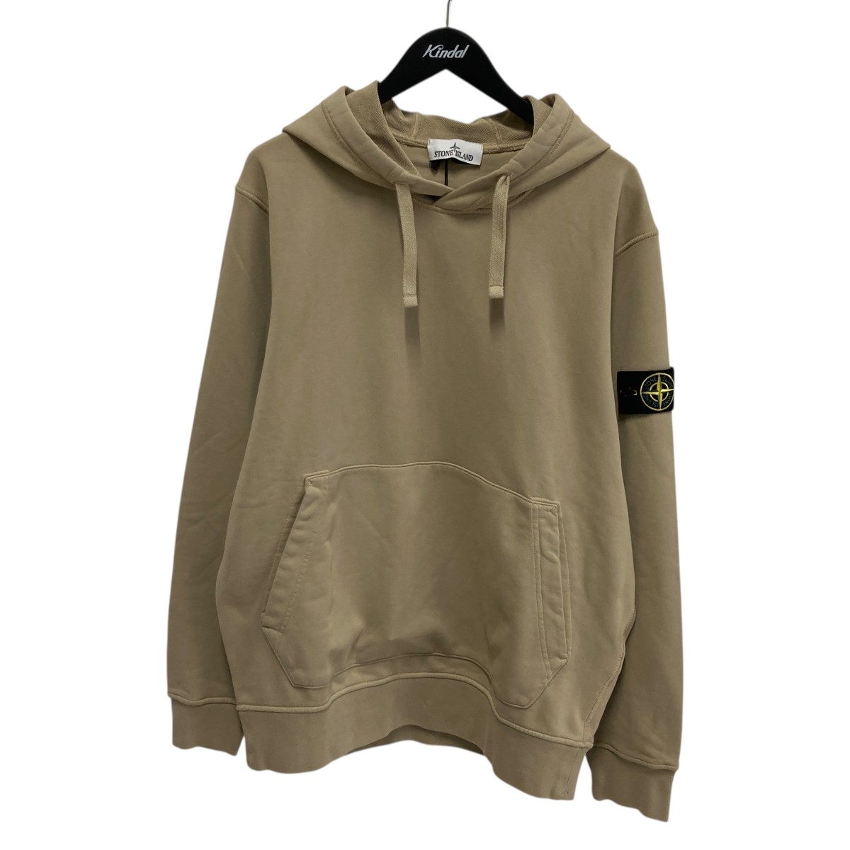 【中古】STONE ISLAND パーカー K1S56100045 ベージュ 大きさ：XL 【100626】（ストーンアイランド）