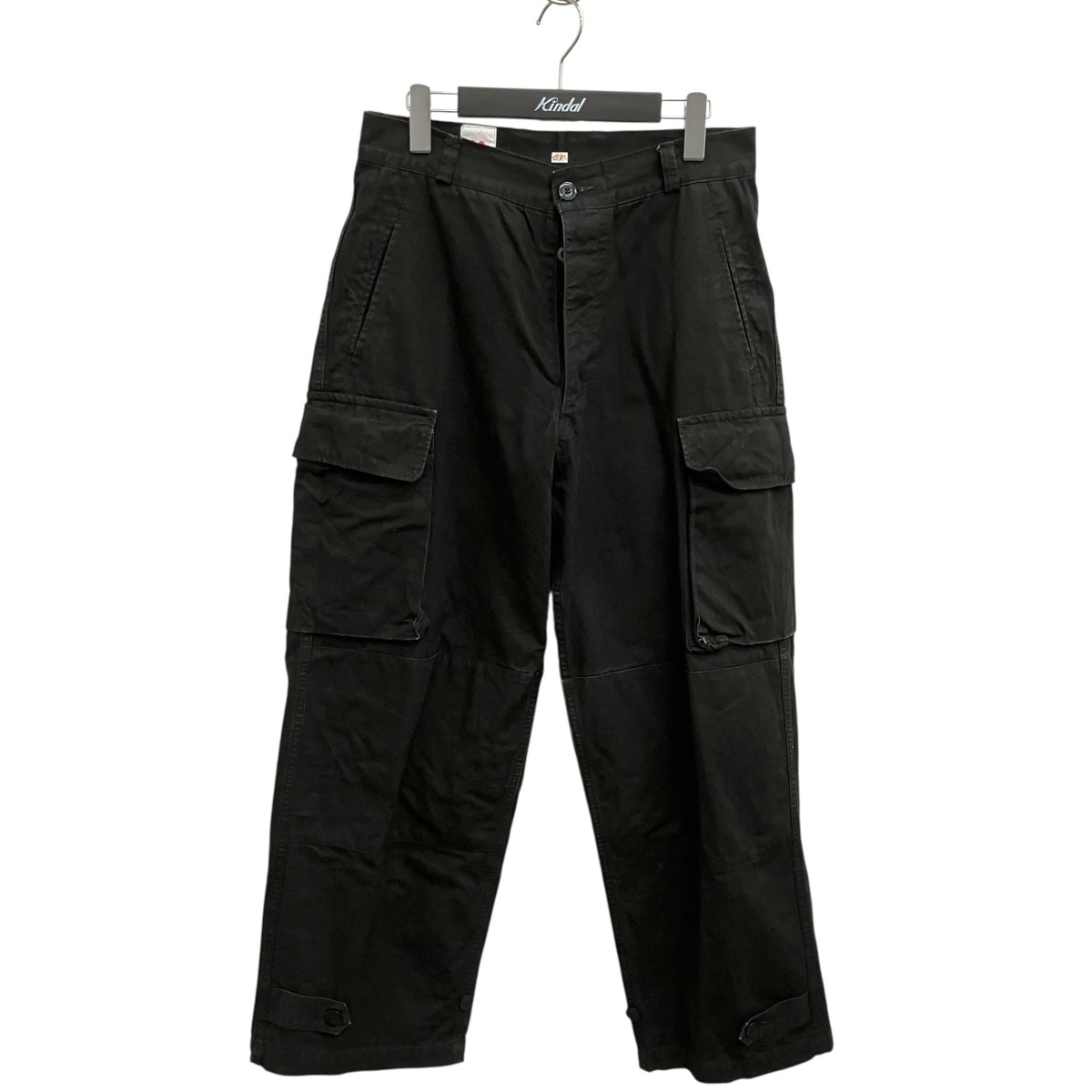 【中古】OUTIL　M-47 カーゴパンツ ブラック サイズ：22 【100626】（ウティ）｜ブランド古着のカインドオル
