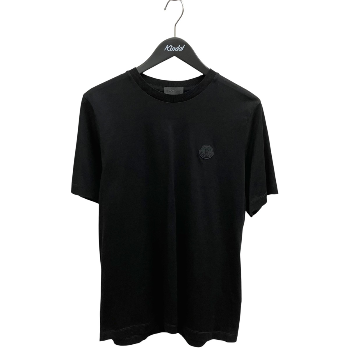 【中古】MONCLER 半袖プルオーバー C-SCOM-24-35636 黒いこと 大きさ：XS 【100626】（モンク線路）